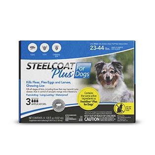 Steelcoat Plus® For Dogs 23 - 44 lbs