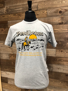 Pendleton Men's Cowboy Gray T-Shirt