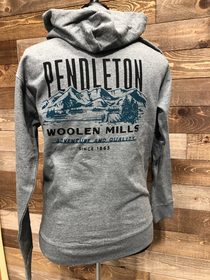 Pendleton Men's Gray Mountain View Hoodie