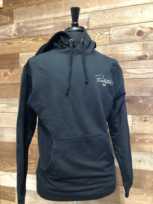 Pendleton Men's Antique Black Logo Hoodie