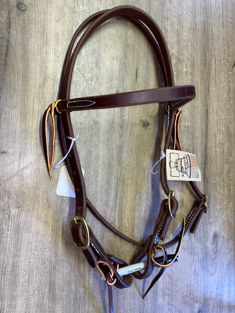 Jerry Beagley Plain Browband Headstall