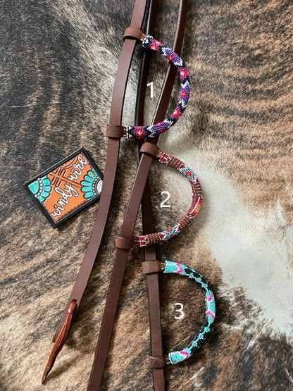 Oxbow Beaded One Ear Headstall