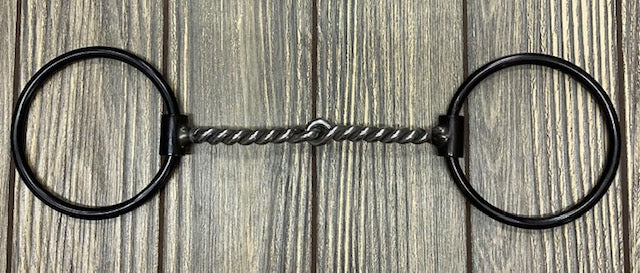 Pony Leather Bridle w/ Twisted Wire O-Ring Snaffle Bit - Carolina Tack  Supply Inc