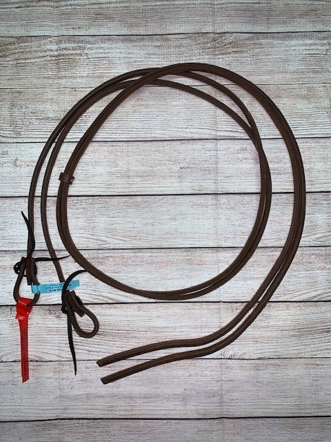 Dutton Split Reins - 1/2" (Tie Ends)