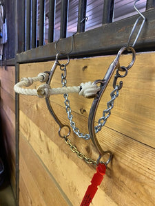 Ed & Martha Wright JD/Rope Nose Hackamore with Knots