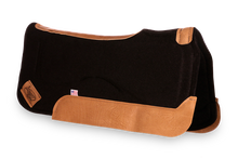 Load image into Gallery viewer, Impact Gel Contour Classic Saddle Pad - Brown Wear Leathers
