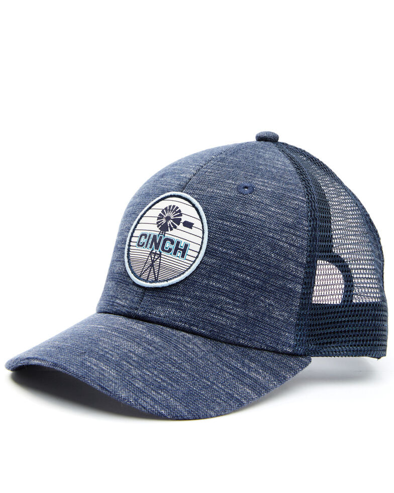 Cinch Boy's Heather Blue Windmill Trucker Cap