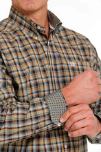 Load image into Gallery viewer, Cinch Men&#39;s Brown &amp; Sunkissed Plaid Western Shirt
