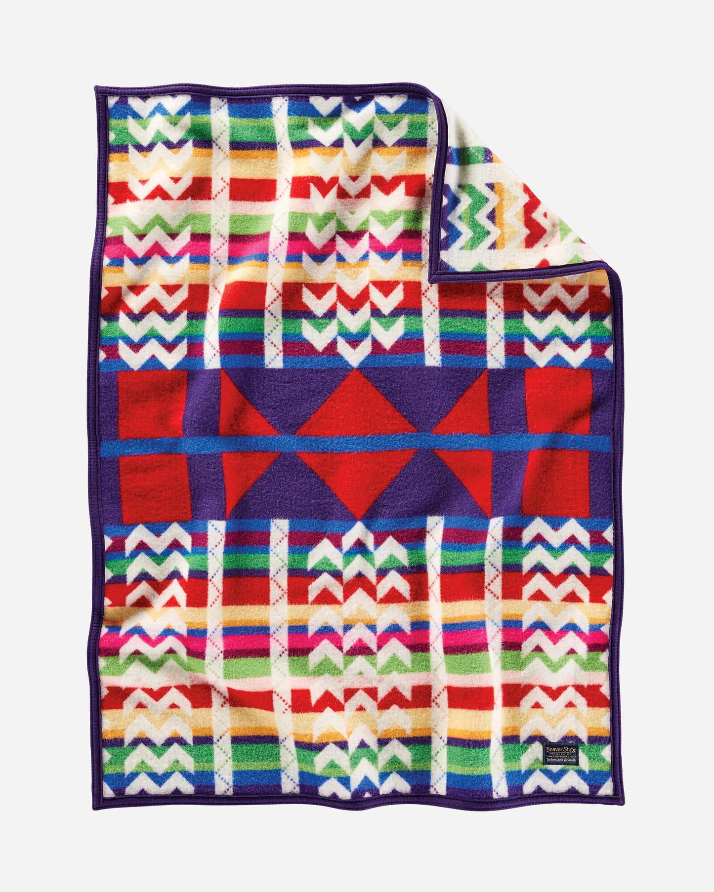 Pendleton Morning Cradleboard Jacquard Crib Blanket