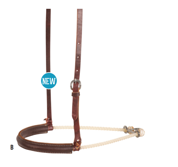 Martin Leather Covered Rope Noseband