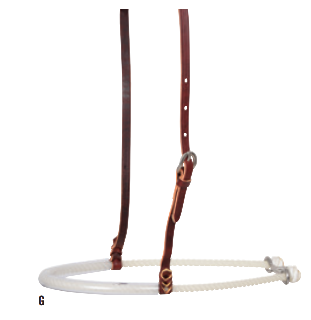 Martin Single Rope with Rubber Tube Cover Noseband