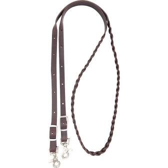 Martin Plait Braided Latigo Roping Reins