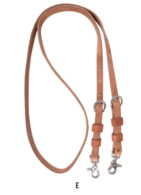 Martin Double Buckle Harness Roping Reins