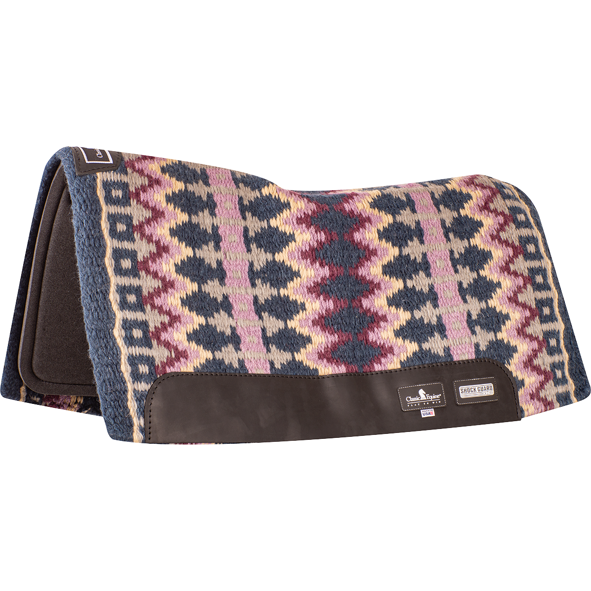 Classic Equine ShockGuard Saddle Pad - Blanket Top