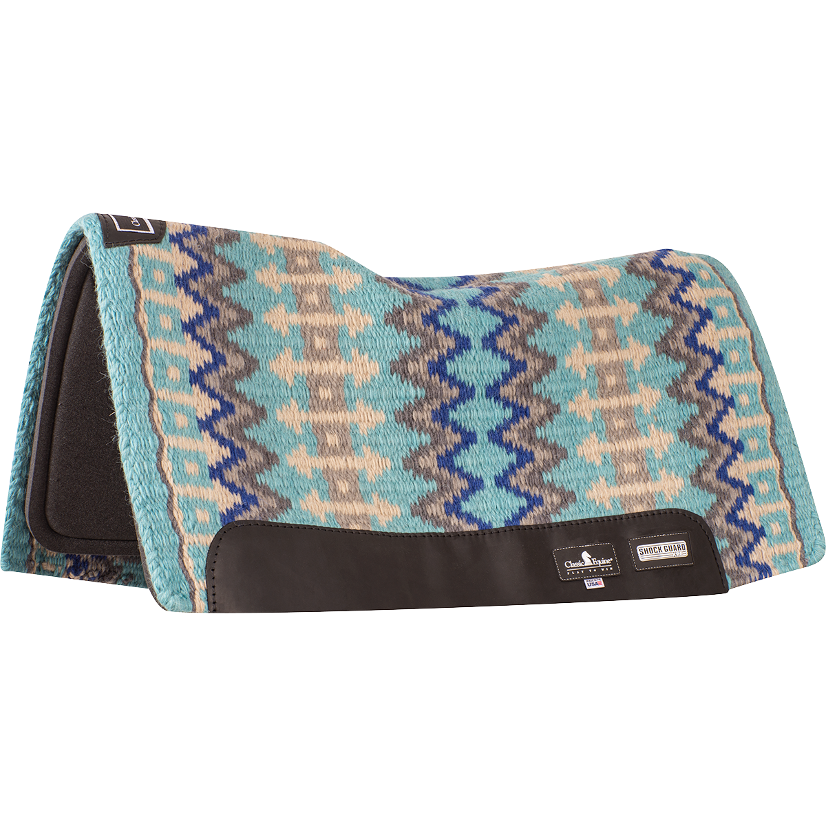 Classic Equine ShockGuard Saddle Pad - Blanket Top