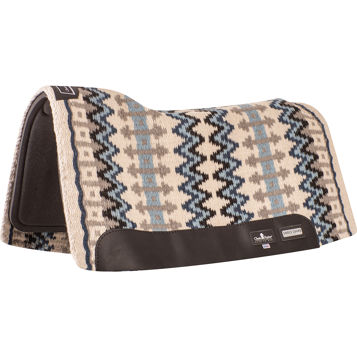 Classic Equine ShockGuard Saddle Pad - Blanket Top