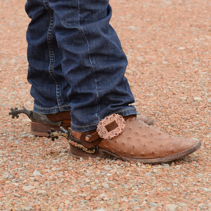 Martin Cowboy Spur Straps - Chocolate (Various Buckles)