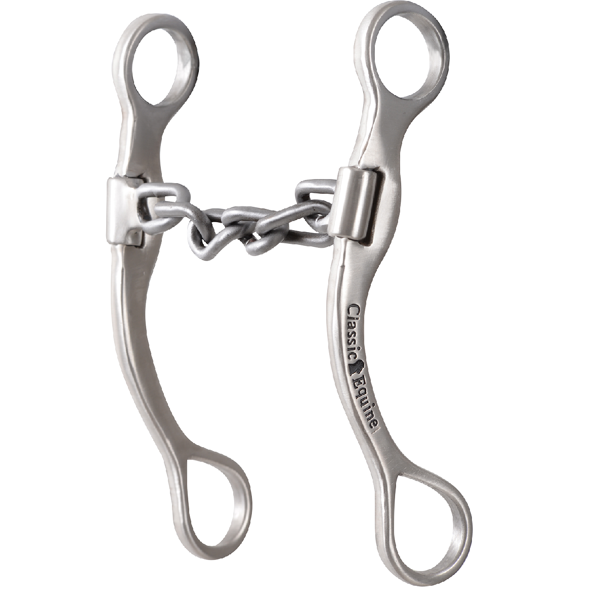 Classic Equine BitLogic 7 1/2" Cheek Bit - Chain