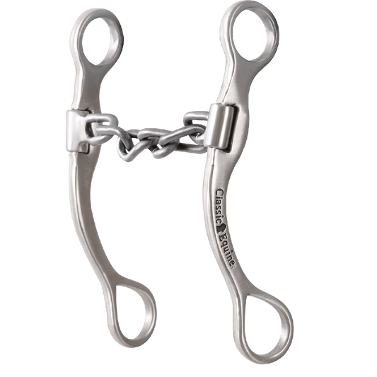 Classic Equine BitLogic 7 1/2" Cheek Bit - Chain