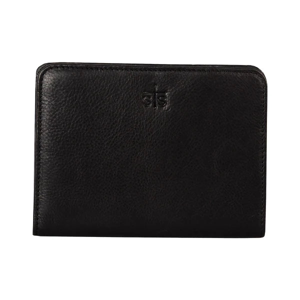 STS KAI Black Aztec Magnetic Wallet