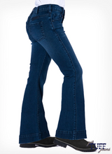 Load image into Gallery viewer, Cowgirl Tuff Girl&#39;s Just Tuff Trouser Jeans
