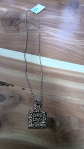 Leanin' Pole Exclusive Ranch Wife Necklace