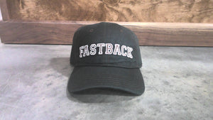 Fast Back Embroidered Logo Hat