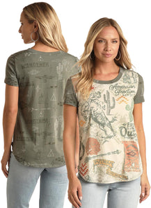 Panhandle Women's Relaxed Fit Poster T-Shirt