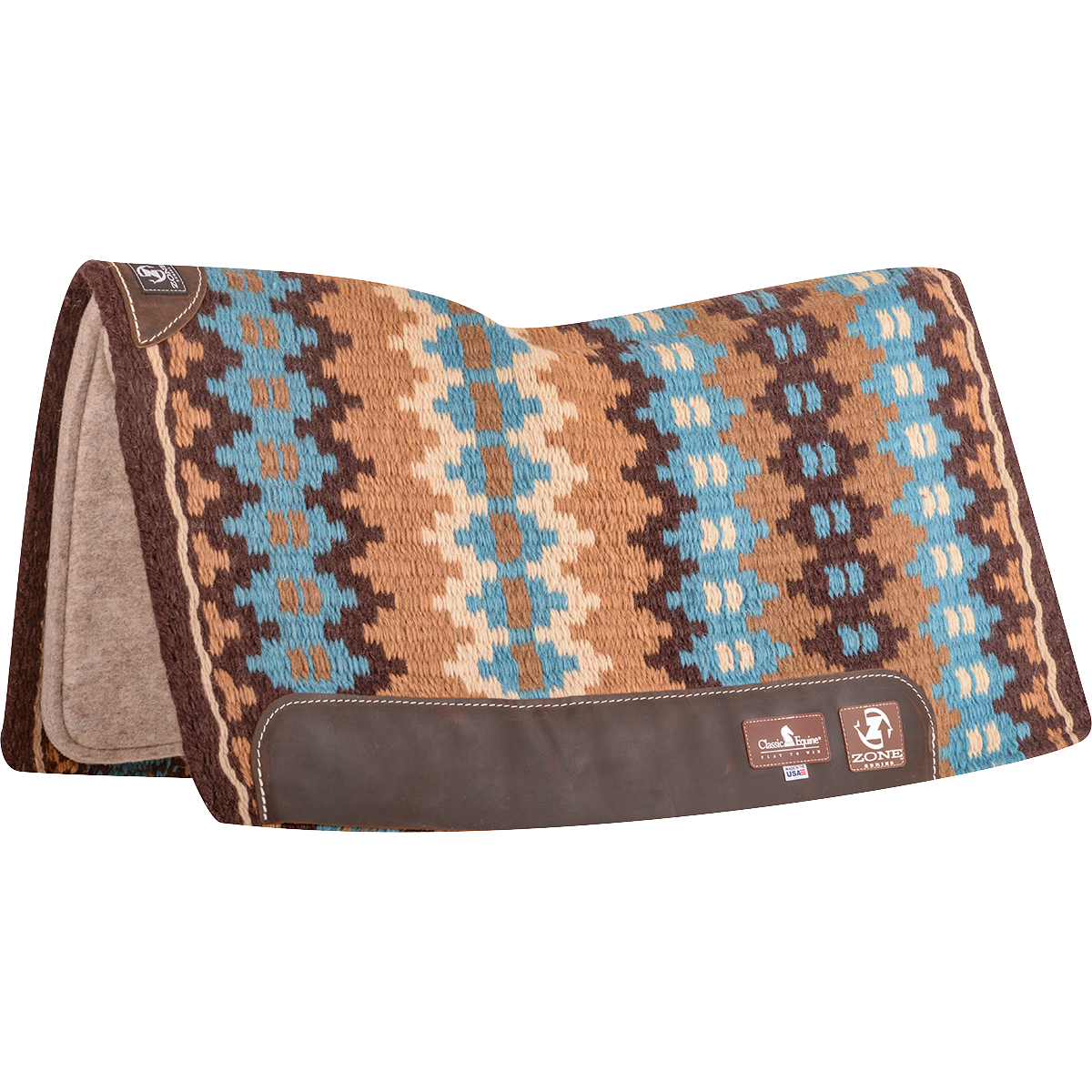 Classic Equine Wool Blanket Top Zone™ Saddle Pad