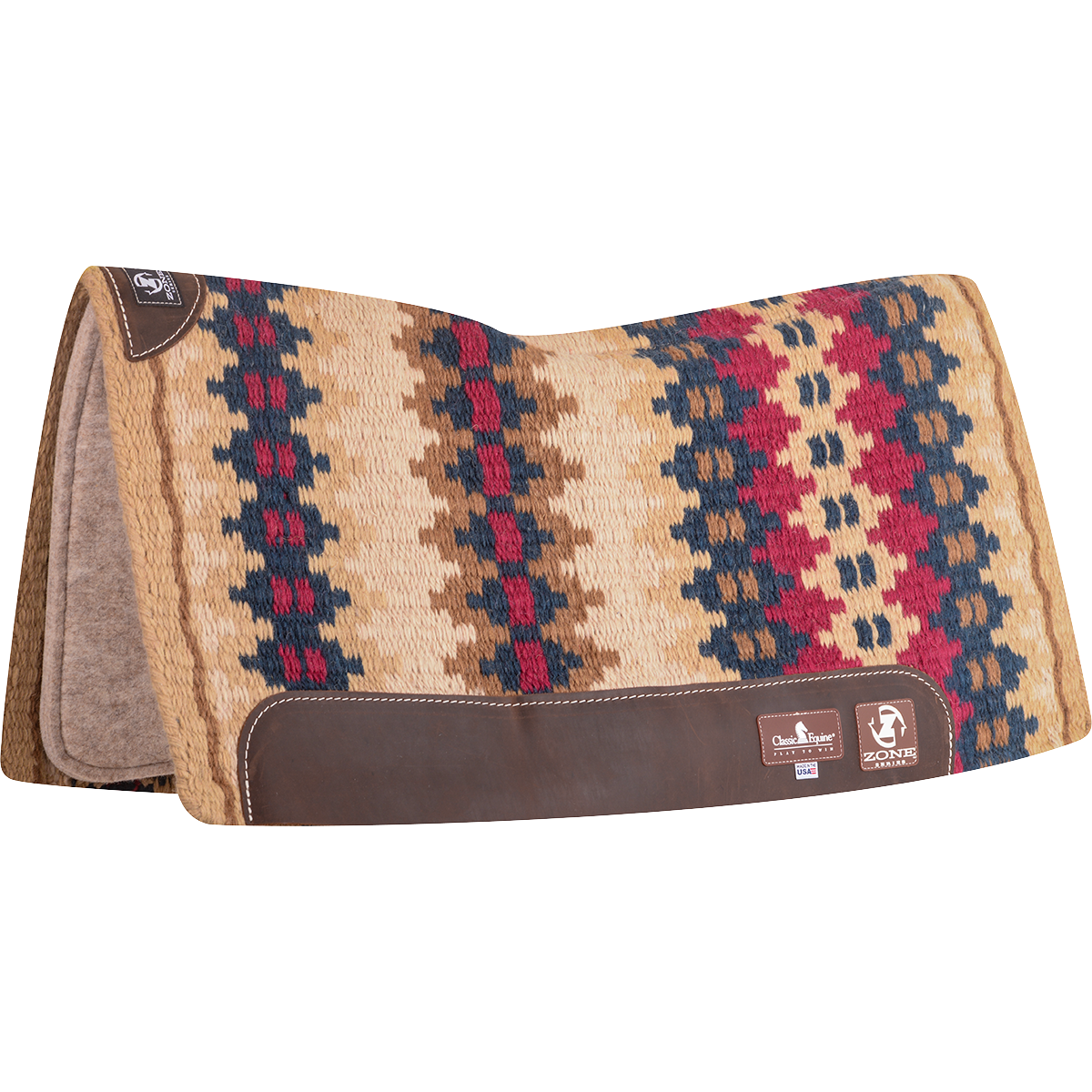 Classic Equine Wool Blanket Top Zone™ Saddle Pad