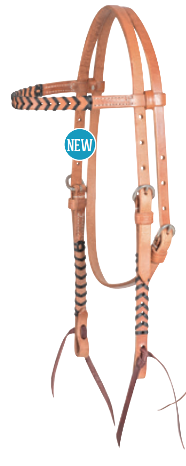 Martin Laced Harness Browband Headstall