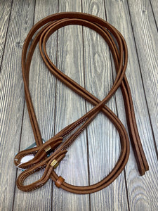 Berlin Leather Split Reins with Quick Change Ends