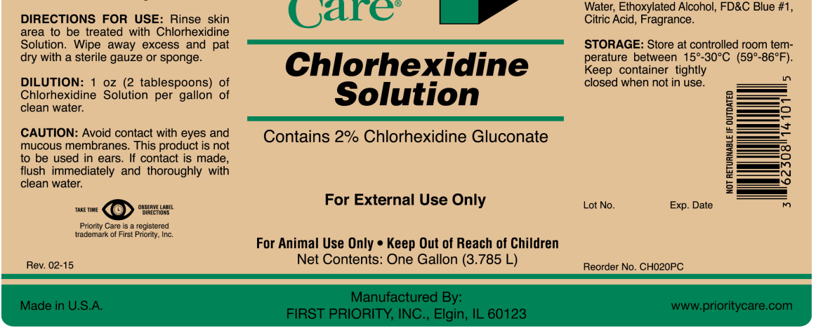 Priority 1 Chlorhexidine Solution