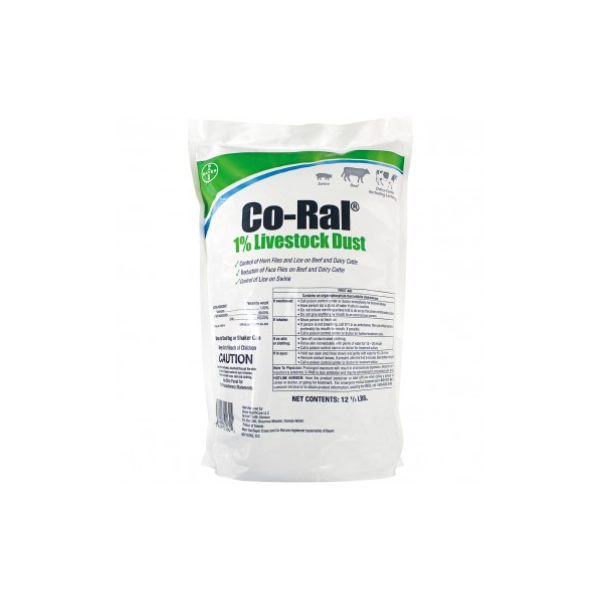 Elanco Co-Ral 1% Livestock Dust 12.5 Lbs
