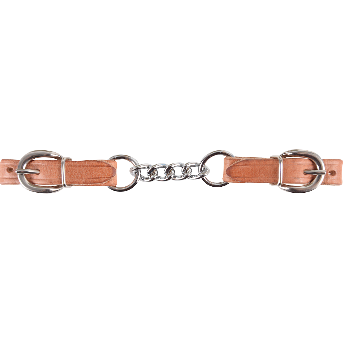 Martin Harness Leather Chain Curb Strap