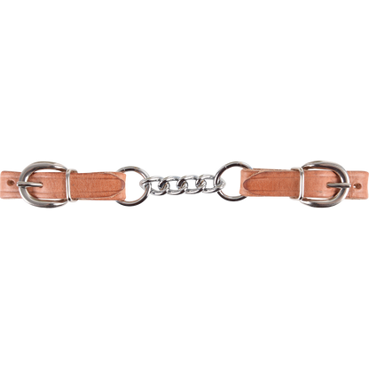 Martin Harness Leather Chain Curb Strap