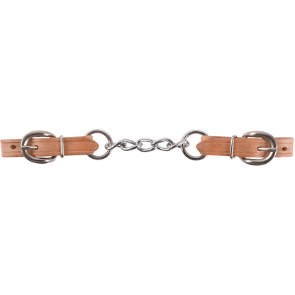 Martin Harness Leather Chain Curb Strap