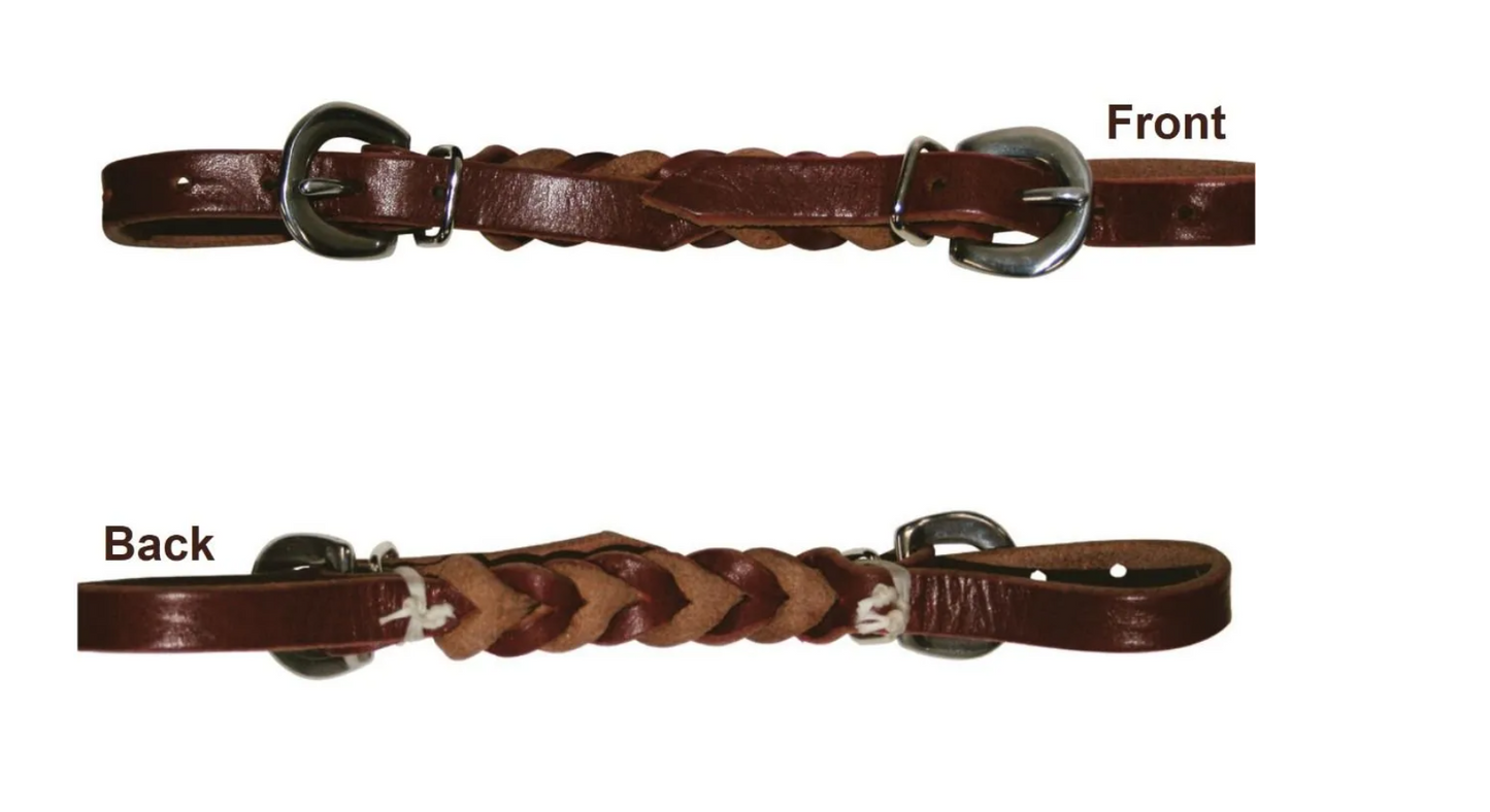 Reinsman Sharon Camarillo Latigo Braid Curb Strap