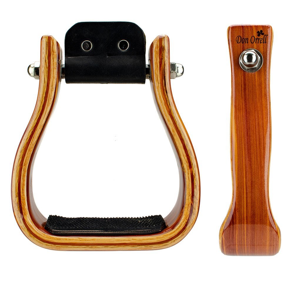 Don Orrell 2" Barrel Racer Stirrups (Petite)