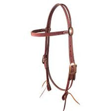 Load image into Gallery viewer, Cashel Latigo Roughout Headstall
