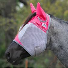 Crusader Colored with Ears Fly Mask