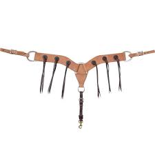 Martin Harness Breastcollar with Rosettes and Strings