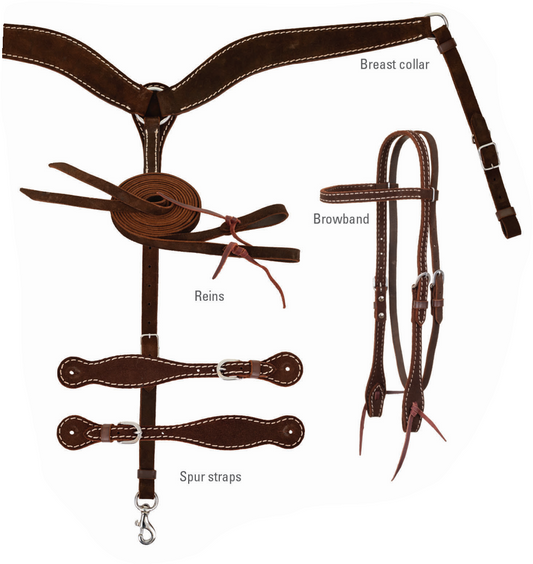 Diamond R by Reinsman Cowboy Tack Set