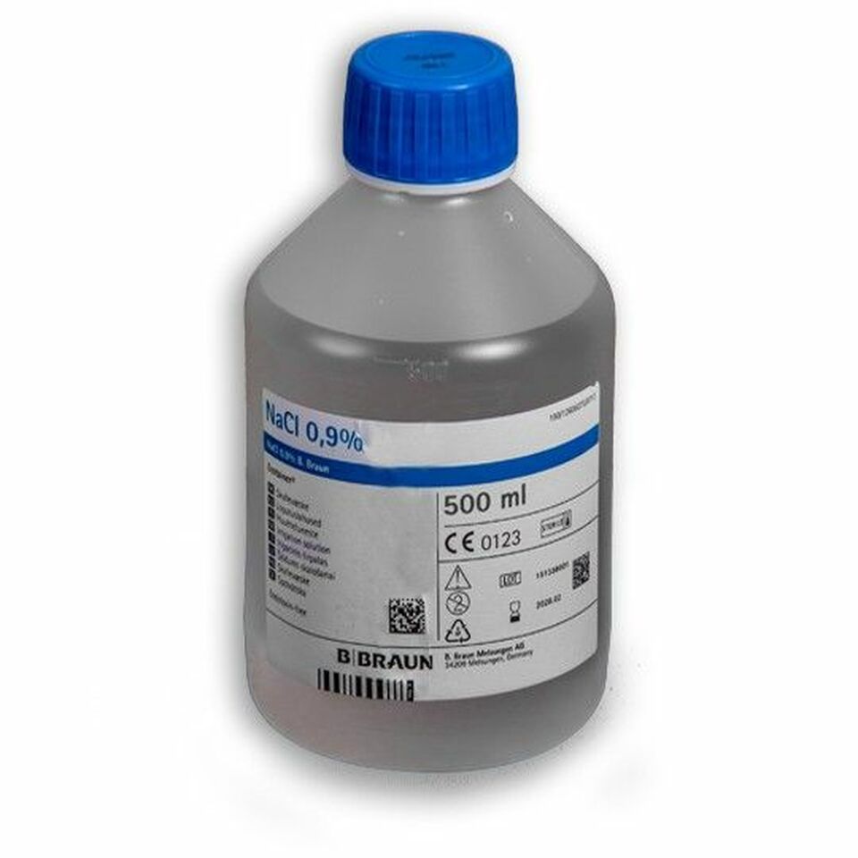 Flexineb 0.9% Saline Solution (16.9 ounces / 500 milliliter bottle)