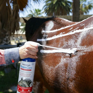 Vetericyn FoamCare® Equine Medicated Shampoo - 32 oz