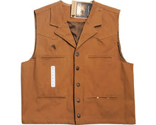Load image into Gallery viewer, Wyoming Traders Youth Bronco Canvas Vest
