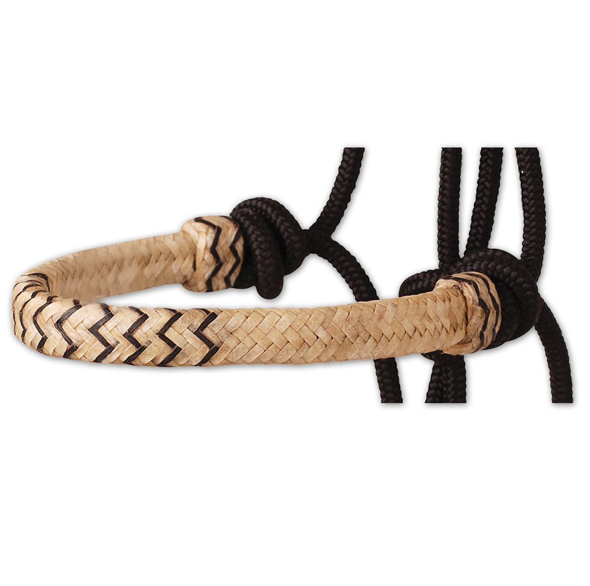 Classic Equine Braided Rawhide Rope Halter