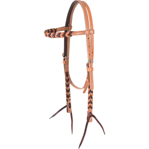 Martin Browband Headstall with Blood Knots