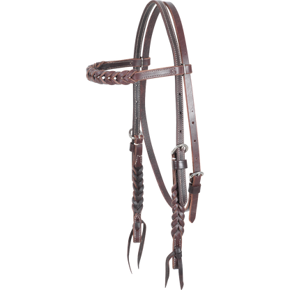 Martin Browband Headstall with Blood Knots