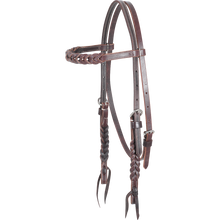 Load image into Gallery viewer, Martin Browband Headstall with Blood Knots
